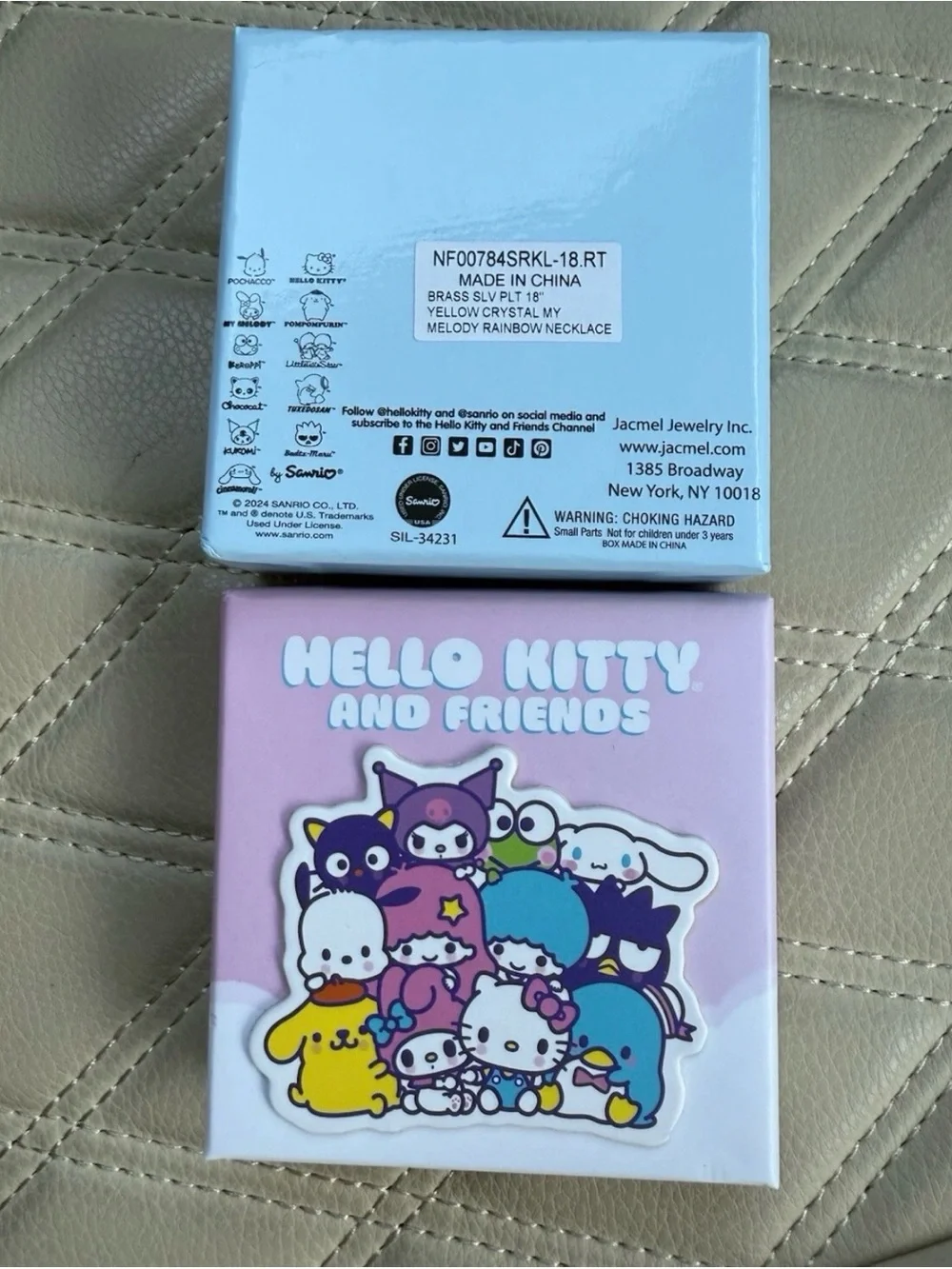 Hello Kitty And Friends  NF00784SRKL-18.RT  Necklace
